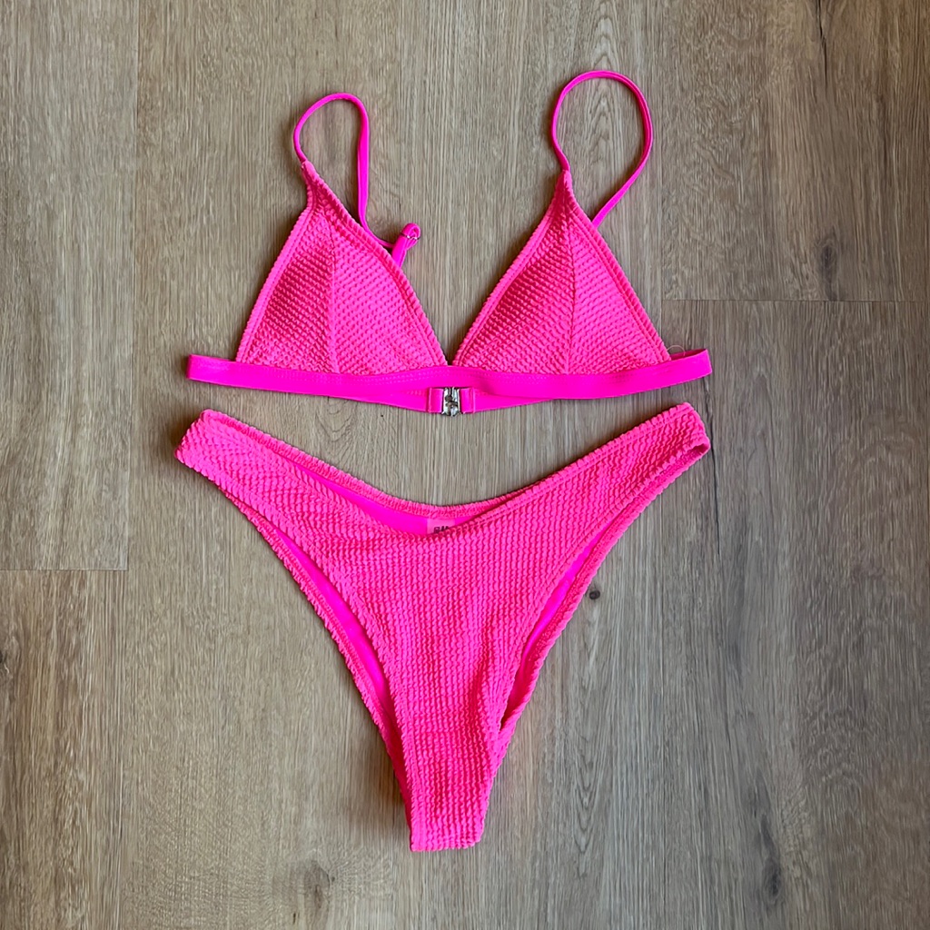 Shein Hot Pink Bikini